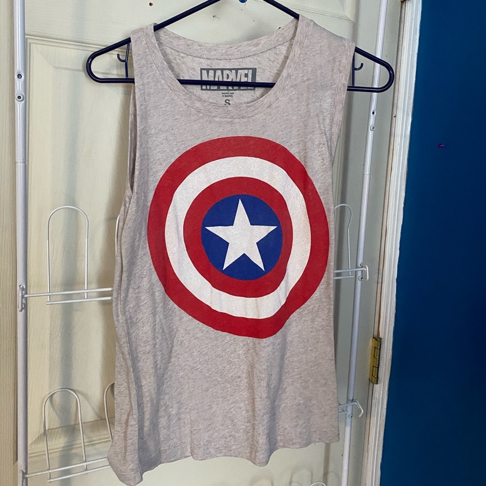 Captain America Tank Top